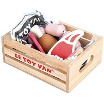 Le Toy Van Honeybake Wooden Market Meat Crate
