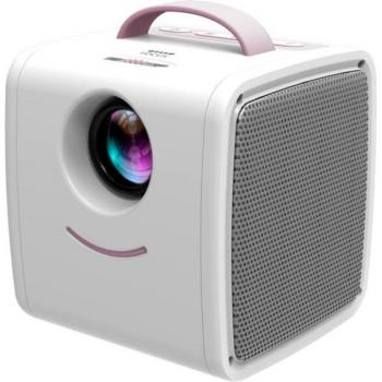 Mini Proyector LED Portátil Q2 700 Lúmenes para Educación Temprana - Soporte 1080P