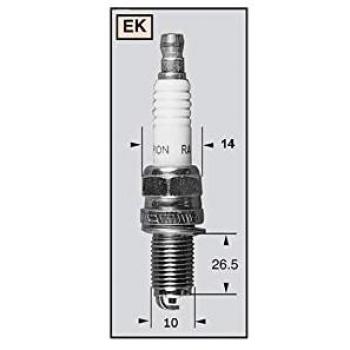 Bujía de encendido CHAMPION REK6YC / OE8022 - Alta calidad y rendimiento confiable