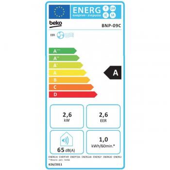 Beko bnp-09 C aire acondicionado portátil 9000btu a