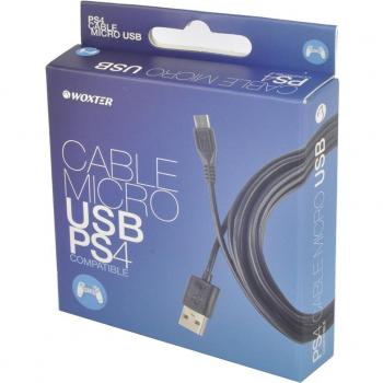Cable de carga micro USB a USB para PS4