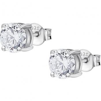 Pendientes Time Road WS00366/8 de Plata para Mujer con Acabado Brillo Basics