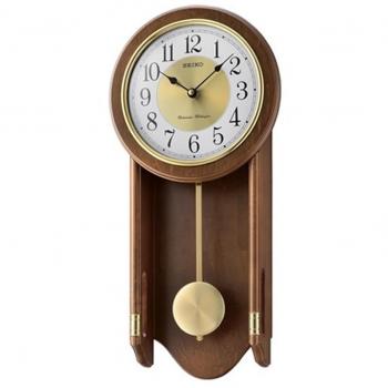 Reloj de Pared Seiko QXH073B Multicolor con Péndulo y Marcas Horarias - Bixoto.com