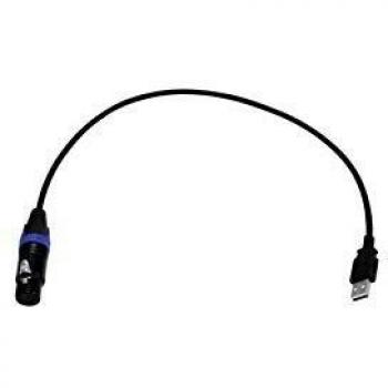 Eurolite 51860122 Interfaz Cable, Permite la Salida de 512 Canales DMX