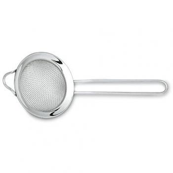 3 Claveles Colador con Tope, Acero Inoxidable, Plata, 7,5 cm