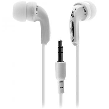 Auriculares estéreo TNB Fizz jack 3,5 mm color blanco