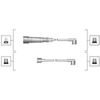 Juego de cables de encendido Magneti Marelli 941319170026