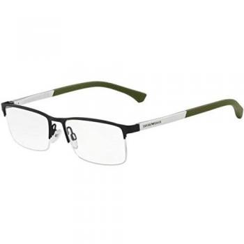 Emporio Armani 0EA1041 Monturas de gafas, Black Rubber, 53 para Hombre