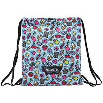 Blackfit8 641844196 2018 Bolsa de Cuerdas para el Gimnasio, 40 cm, Multicolor