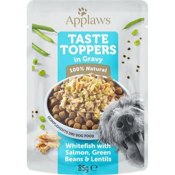 Applaws Taste Toppers - Pescado blanco, salmón, judías verdes y lentejas