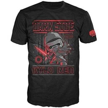 Star Wars VII: The Force Awakens Pop Tees Dark Side Kylo REN Camiseta | S
