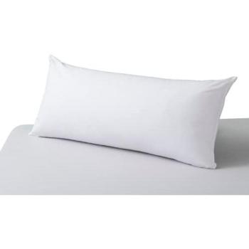 SAVEL, Almohada Suave Tacto Seda con Doble Funda, 105x40cm. Firmeza Alta