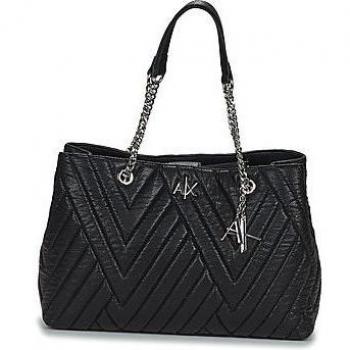 Bolso Tote Armani Exchange para mujer en color negro