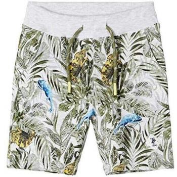 Name It - Pantalones cortos para niño Gris gris 98 cm