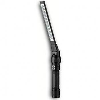 Luz de Trabajo LED Plegable 5W, 300 lm, Batería Recargable, IP65, con Imán y Dimerización