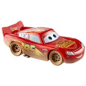 Cars-446FGL46ING Muddy Lightning Mcqueen, Multicolor, Única