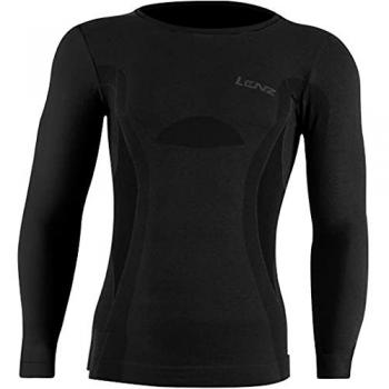 Lenz 6.0 Merino Long Sleeve Functional Base Layer - Black - XL