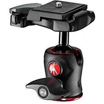 Manfrotto 490 Centre Ball Head with 200LT-PL Quick Release for Small DSLR/CSC, Compact Cameras, LED, Lights, Monitors, Action Cameras and Accessories up to 4 kg MH490-BH