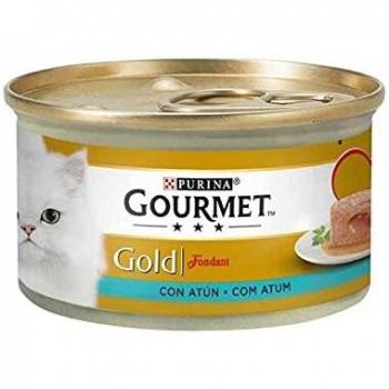 GOURMET Gold Fondant Tuna 24 x 85 g, Black, Estandar