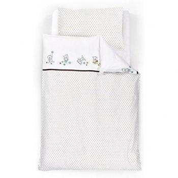 Träumeland TT09202 - Juego de funda nórdica y funda de almohada, 100 x 135 cm y 40 x 60 cm
