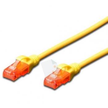 Cable de Red U/UTP Cat6 Amarillo 5 metros