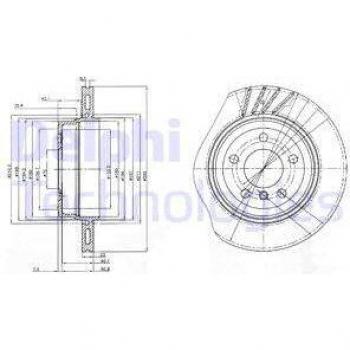 Disco de freno DELPHI BG3943
