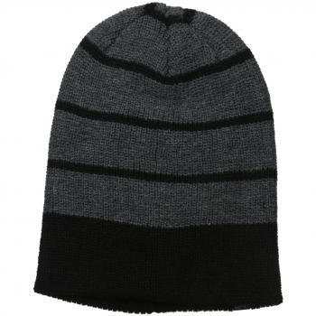 Volcom Mod Stripe Gorro, Hombre, Negro