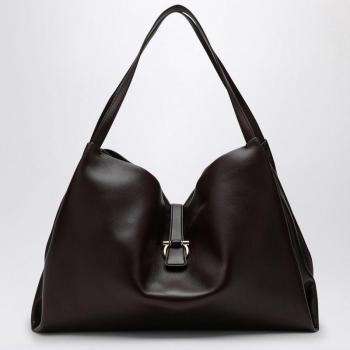 Ferragamo Women's Large Burgundy Leather Tote Bag in Red | 0777342LE