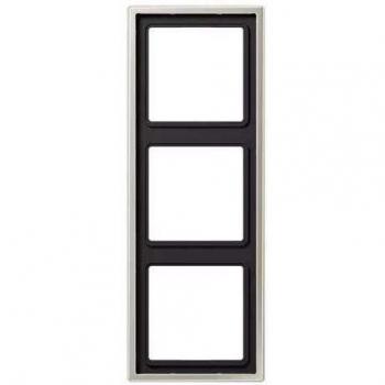 JUNG ES2983 Marco, Acero, Triple, 81 X 223 mm