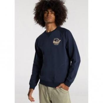 Sudadera con Cuello Caja 131458 Marino Lois Jeans