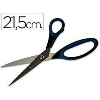 Q-Connect Tijera Oficina Mango Caucho 8 21'5 Cm Blister De Seguridad