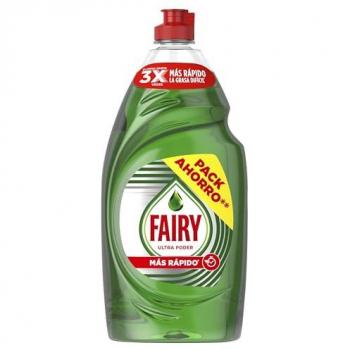 Fairy Lavavajillas Ultra Original 2030ml, Dura hasta 3X MÁS, Poder Antigrasa Impresionante