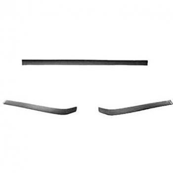 Protector de Parachoques Van Wezel 0640552 para BMW Serie 3 (1990-1993) - Baguette y Banda Protectora Derecha