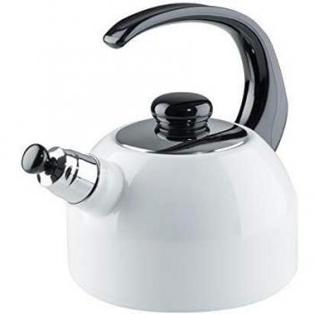 Hervidor de agua Riess Classic Plus 2l blanco, esmaltado, apto para inducción