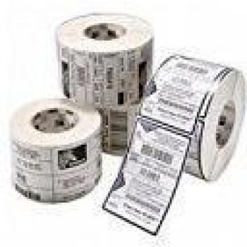 Zebra Mate beschichtetesthermotransfer Papel Etiqueta, 25 mm, Core, 76 x 25 mm, 2580 etiquetas, 12 rollos, 1370 Labels, Perfo Box Of 12