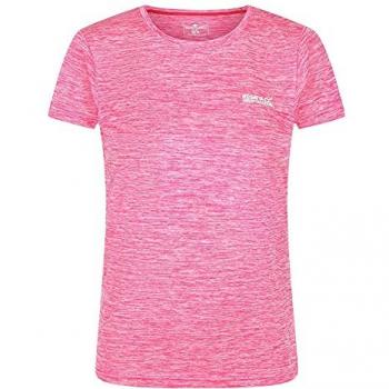 Women's Regatta Fingal Edition Short Sleeve Wicking T-Shirt - Black