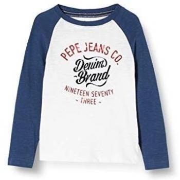 Pepe Jeans Toby Camiseta, Blanco