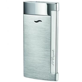 Encendedor Slim 7 S.T. Dupont Cromo Cepillado Di Lusso Grigio/Argento