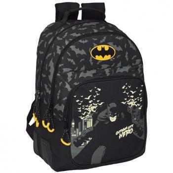 Mochila Safta Doble Adapt.Carro Batman Hero