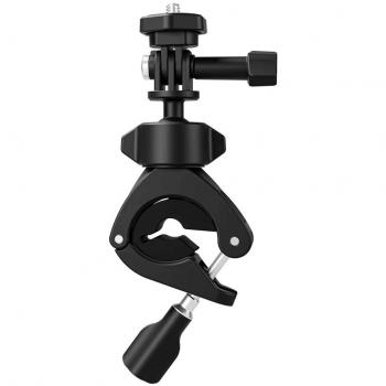 Soporte de Manillar para Cámaras Deportivas GoPro, DJI e Insta360 con Super Abrazadera 360° y Agujero de 1/4