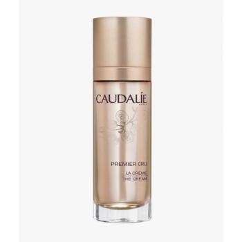 Caudalie Premier Cru La Crema 50 ml - Crema hidratante anti-edad, textura rica y sedosa, formulada con ingredientes de origen natural, contiene resveratrol, polifenoles y aceites vegetales nutritivos,