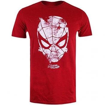 Marvel T-Shirt Webhead Heather Red XL