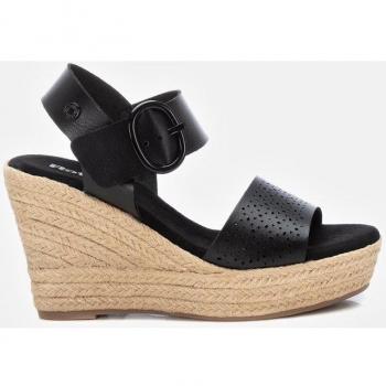 Refresh - Sandalias de cuña de mujer con cierre de hebilla