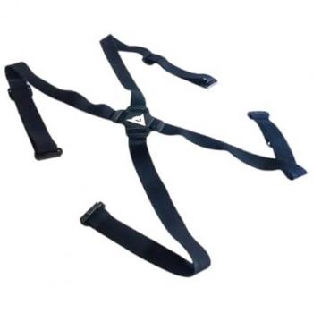 Tirantes de Esquí Dainese Snow Ajustables Unisex Negro Talla Única