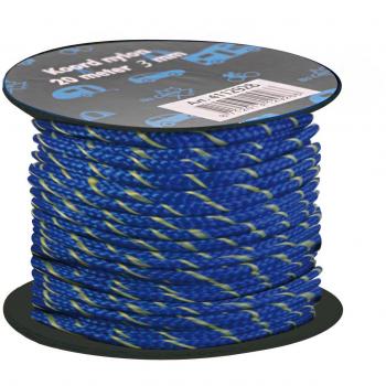 Cuerda de Tensión Nylon Azul 20 m - Ø 3 mm
