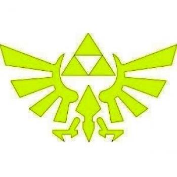 adhesivo Legend of Zelda Triforce - 152mm YELLOW - Car, Truck, Notebook, Vinyl Decal Sticker