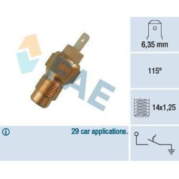 Interruptor de Temperatura FAE 35200 con Testigo de Líquido Refrigerante