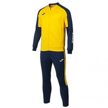 Joma Eco Championship Men's Tracksuit - Yellow and Navy