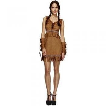 Smiffy's SM32042- S- Disfraz de pocahontas para mujer, talla S