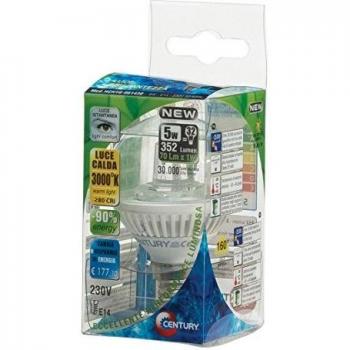 Bombilla globo micro LED con esmerilado, 5 W